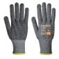Pletene rukavice Sabre sa PVC nitnama A640G7R