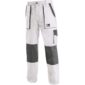 Radne Pantalone LUXY JOSEF belo-sive